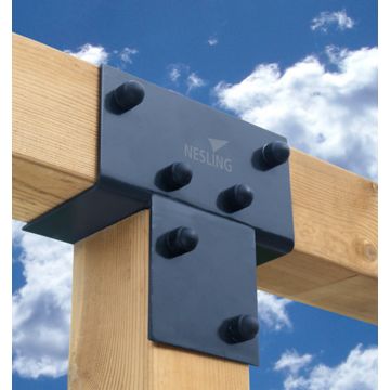 3-way extension bracket for pergola - 2 pieces