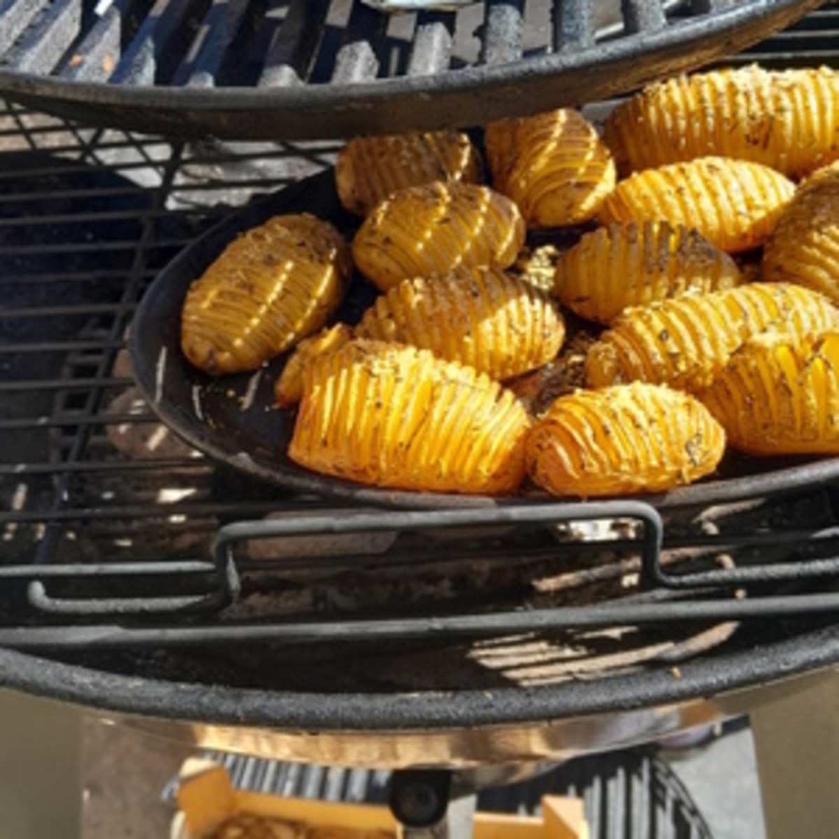 Hasselback potatoes