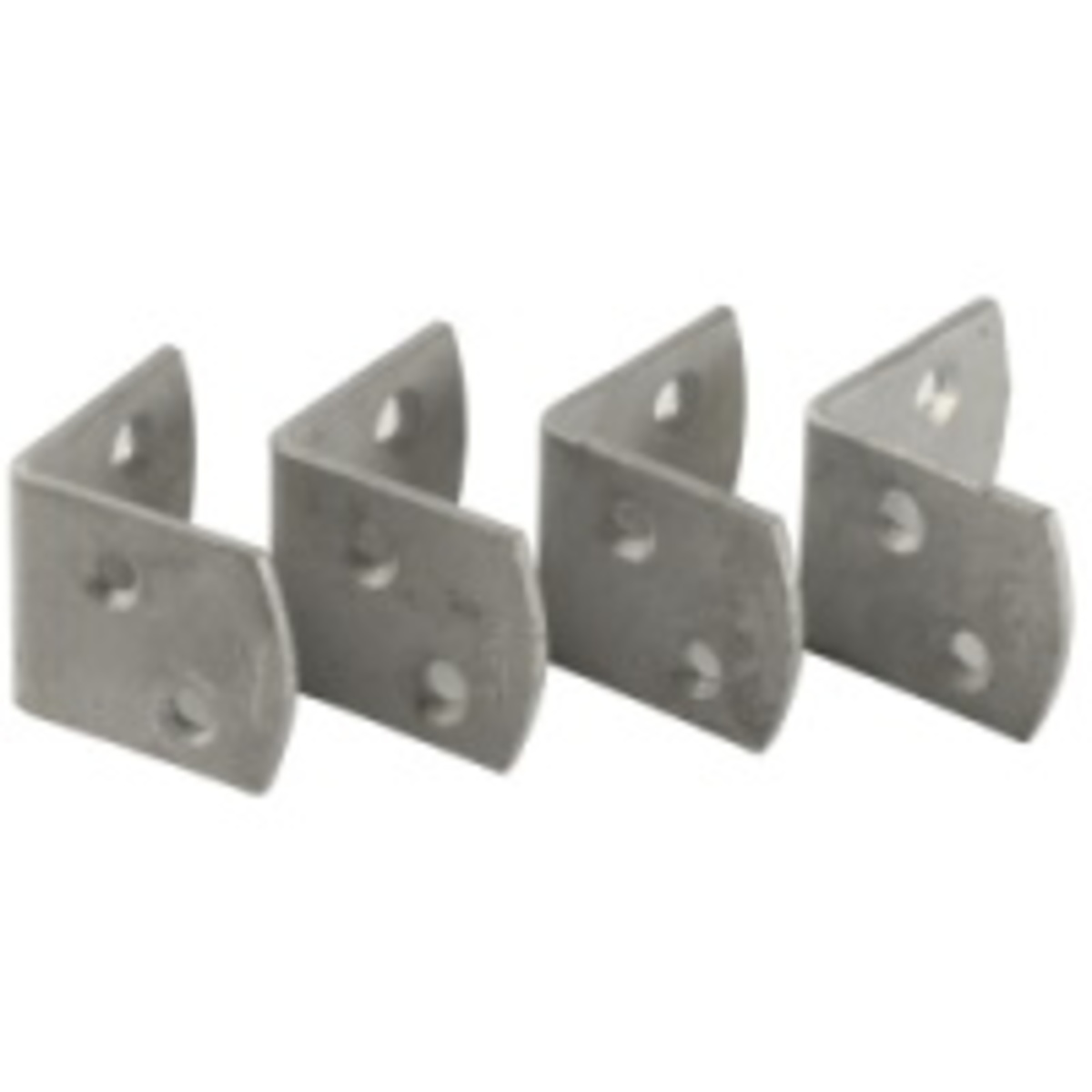 Fastening brackets for deck stairs