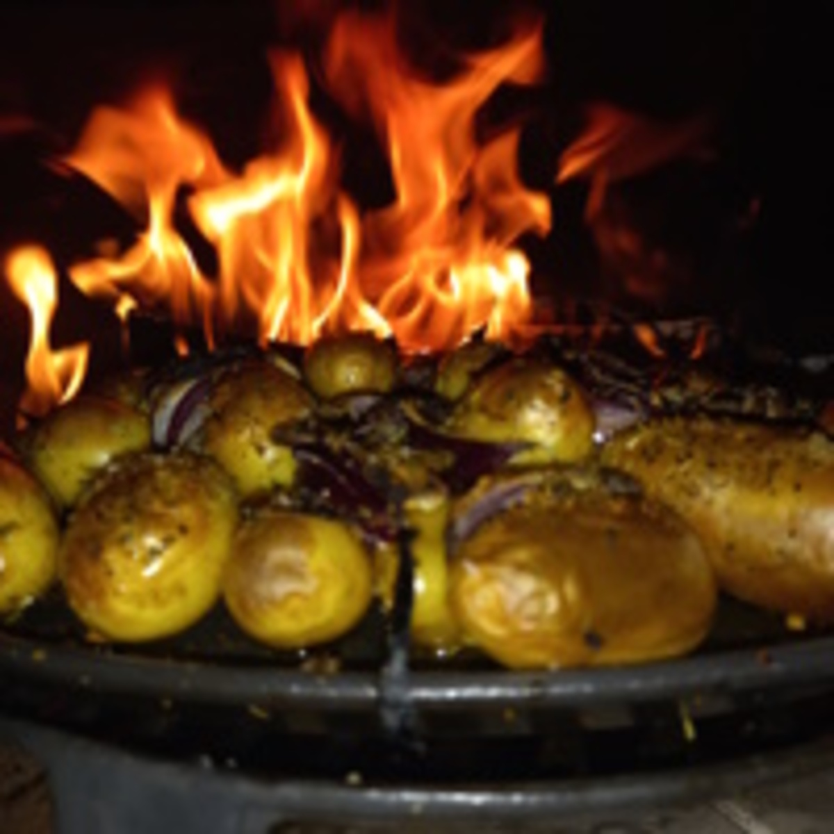 Patatas asadas en el Morso forno