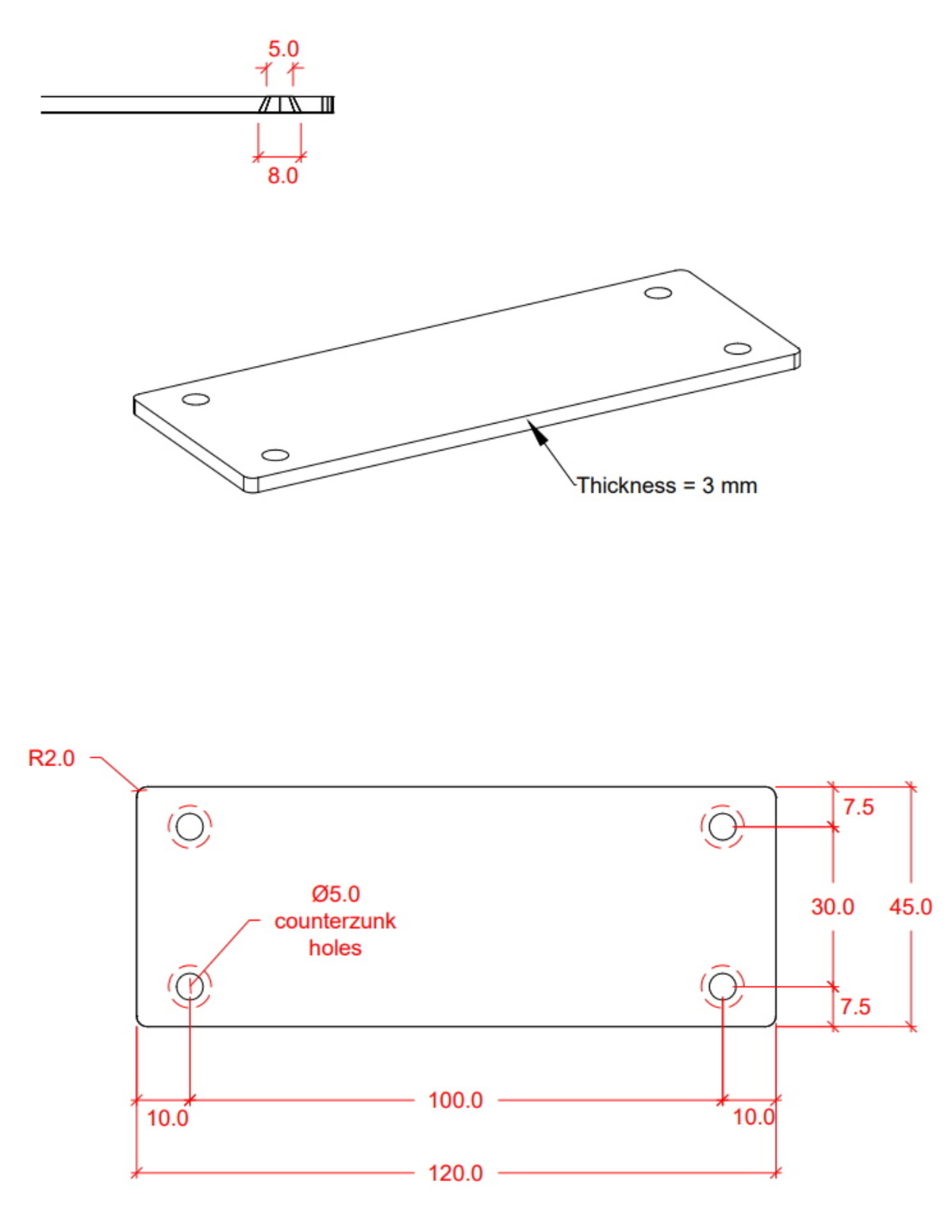 metal deck balusters