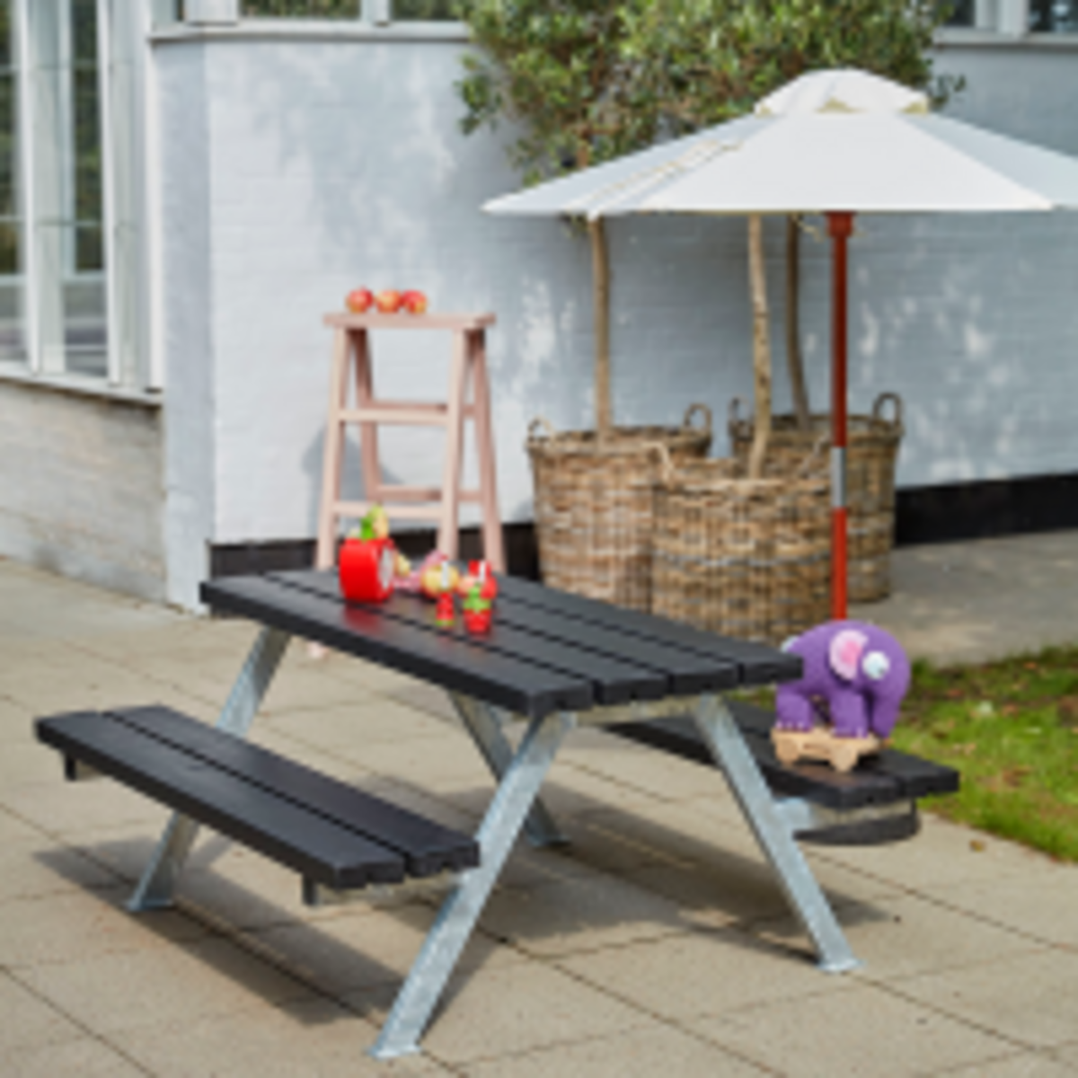 Mesa de picnic para niños