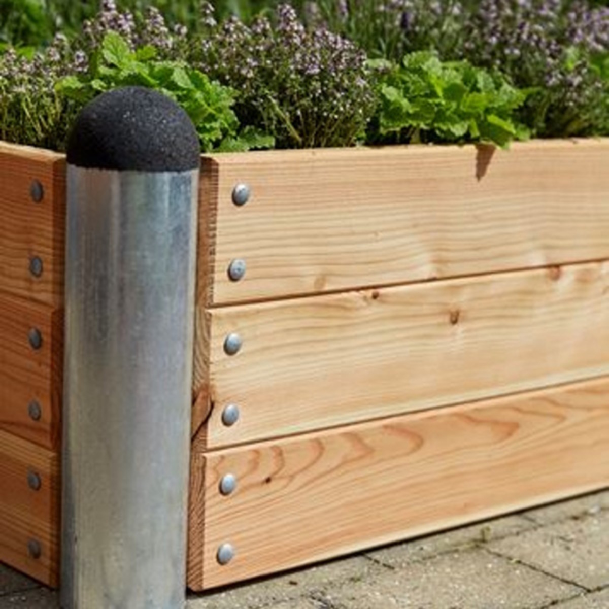 HENRIK BOE raised planter boxes, configurable in any direction