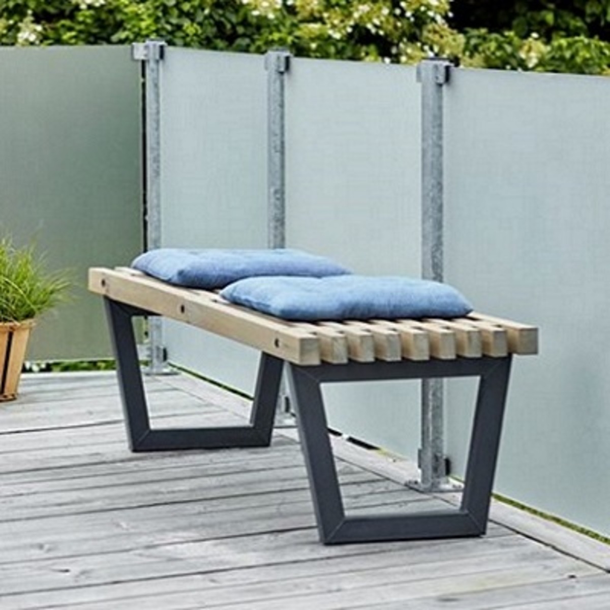 Garden table and garden bench - SIESTA