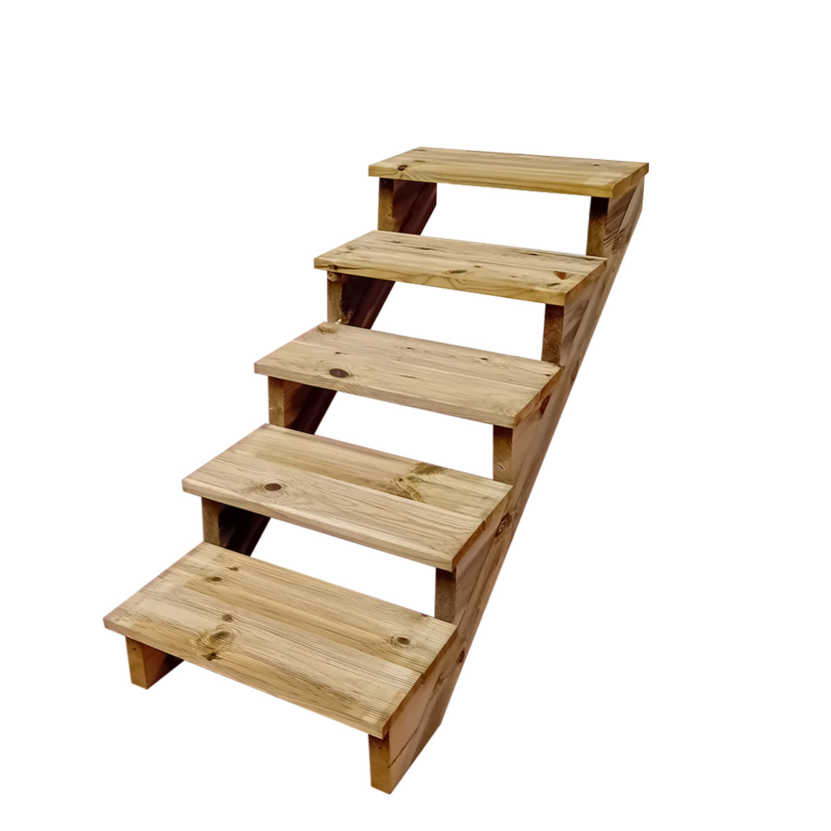 Scala in legno 5 gradini - h 88cm