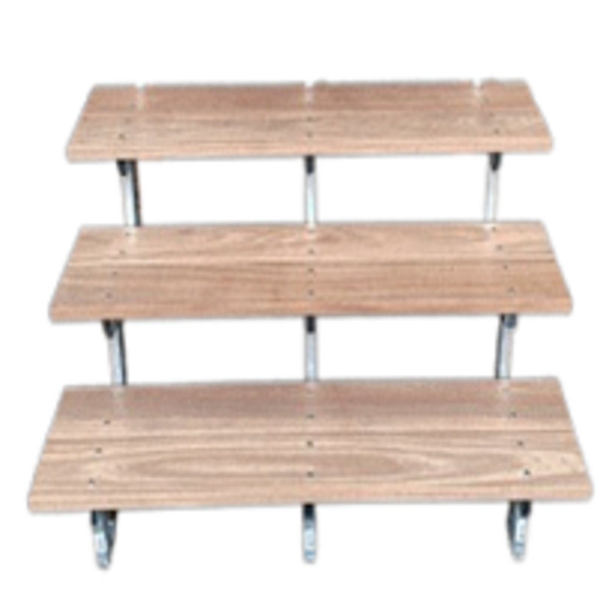 deck stairs 3 steps type D - height 53cm