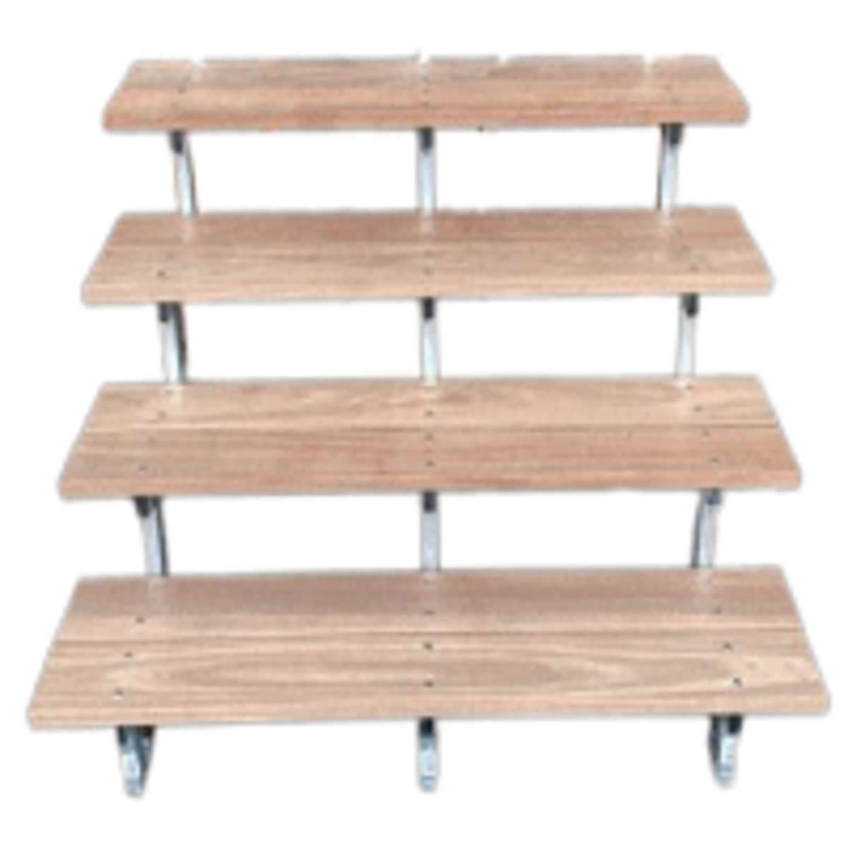 deck stairs 4 steps type D - height 71cm