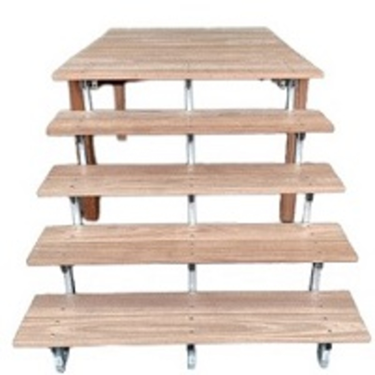deck stairs 5 steps type D - height 89cm