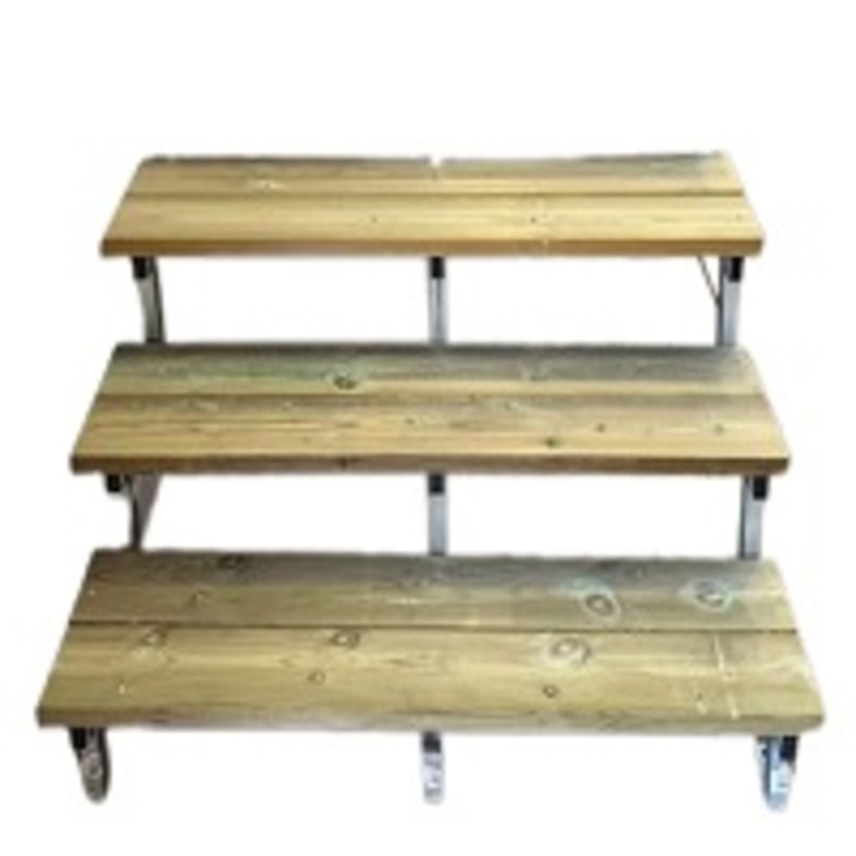 deck stairs 3 steps type C - height 53cm