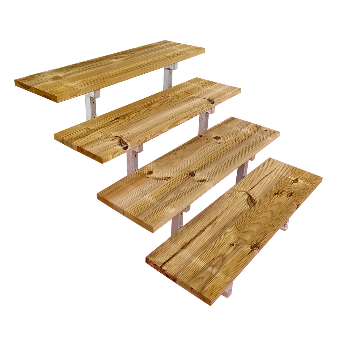deck stairs 4 steps type C - height 71cm deck stairs 4 steps type C - height 71cm