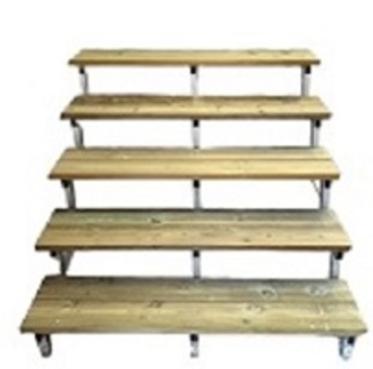 deck stairs 5 steps type C - height 89cm