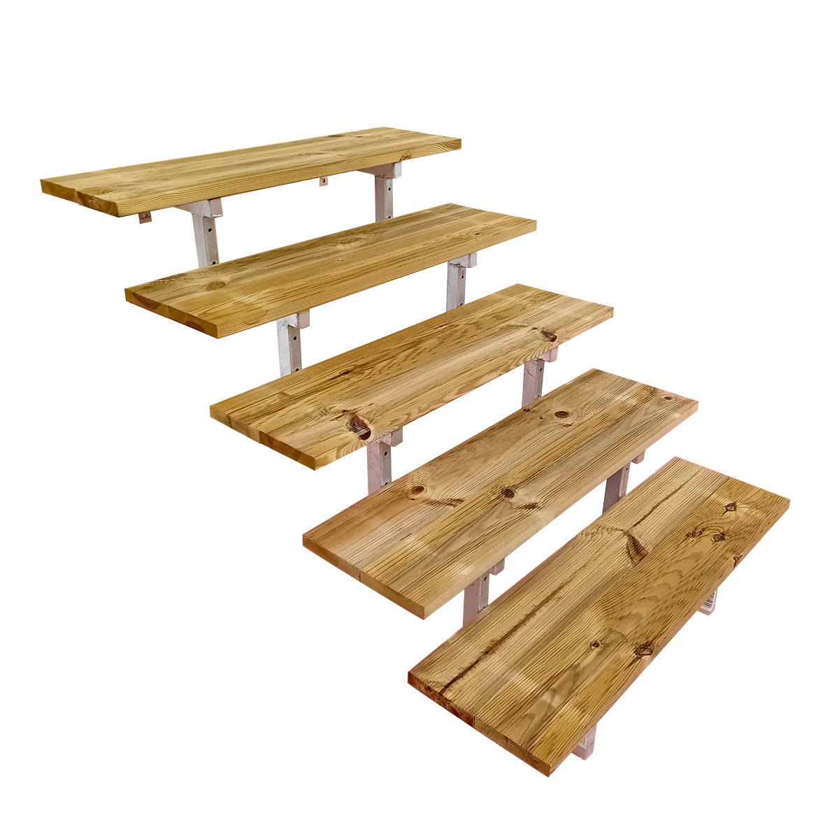 deck stairs 5 steps type C - height 89cm deck stairs 5 steps type C - height 89cm