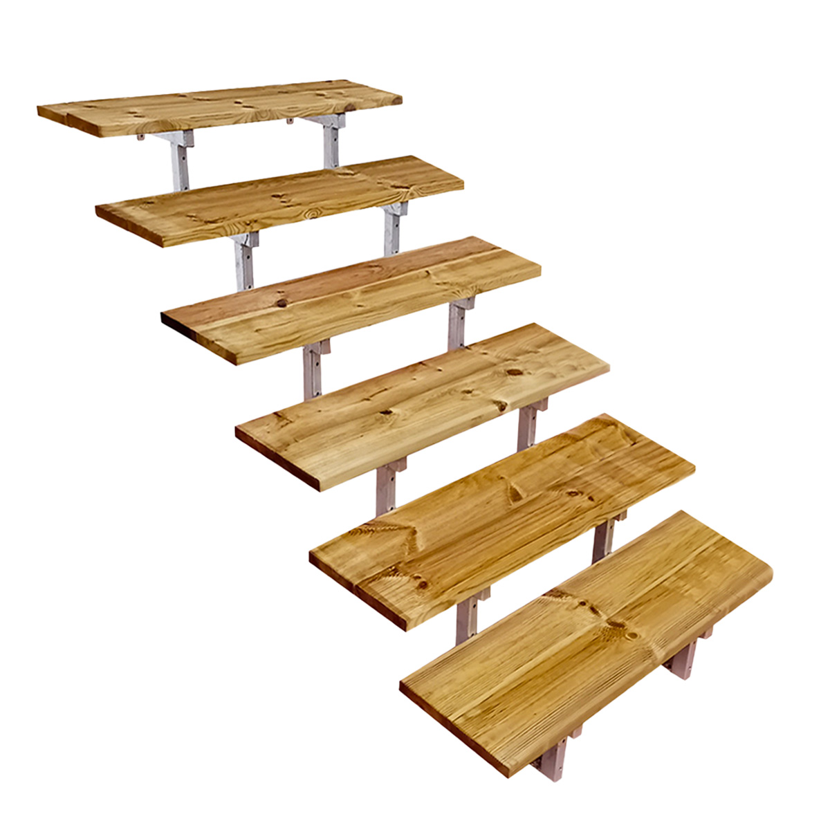 deck stairs 2 steps type C - height 35cm deck stairs 2 steps type C - height 35cm