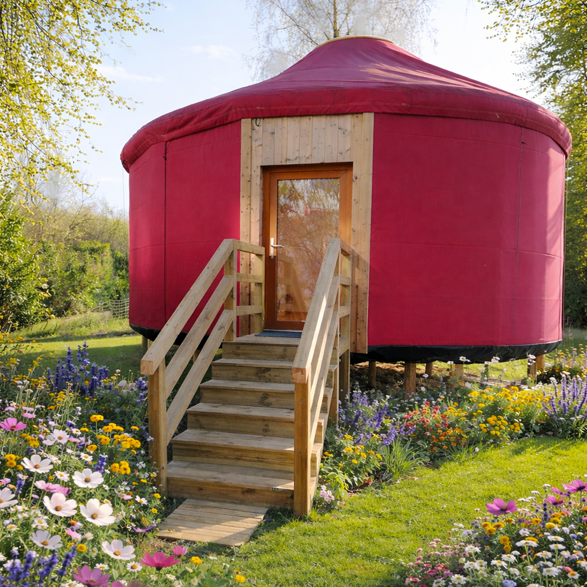 Escalier ext&eacute;rieur PARIS avec rambarde et palier