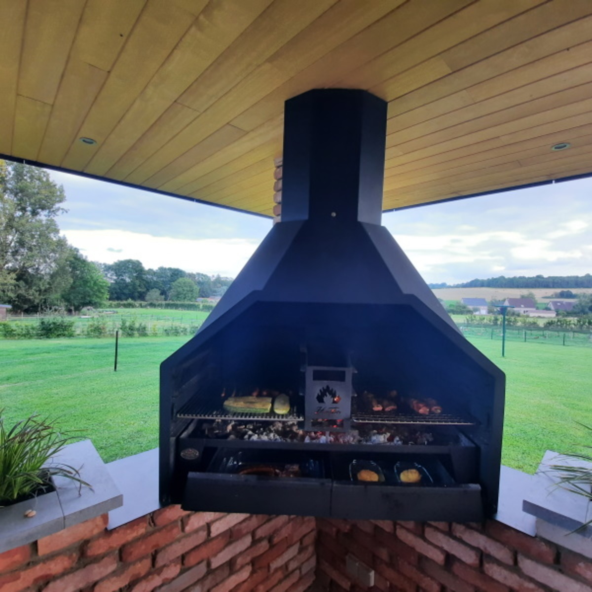 Braai FS1200 sotto pergola