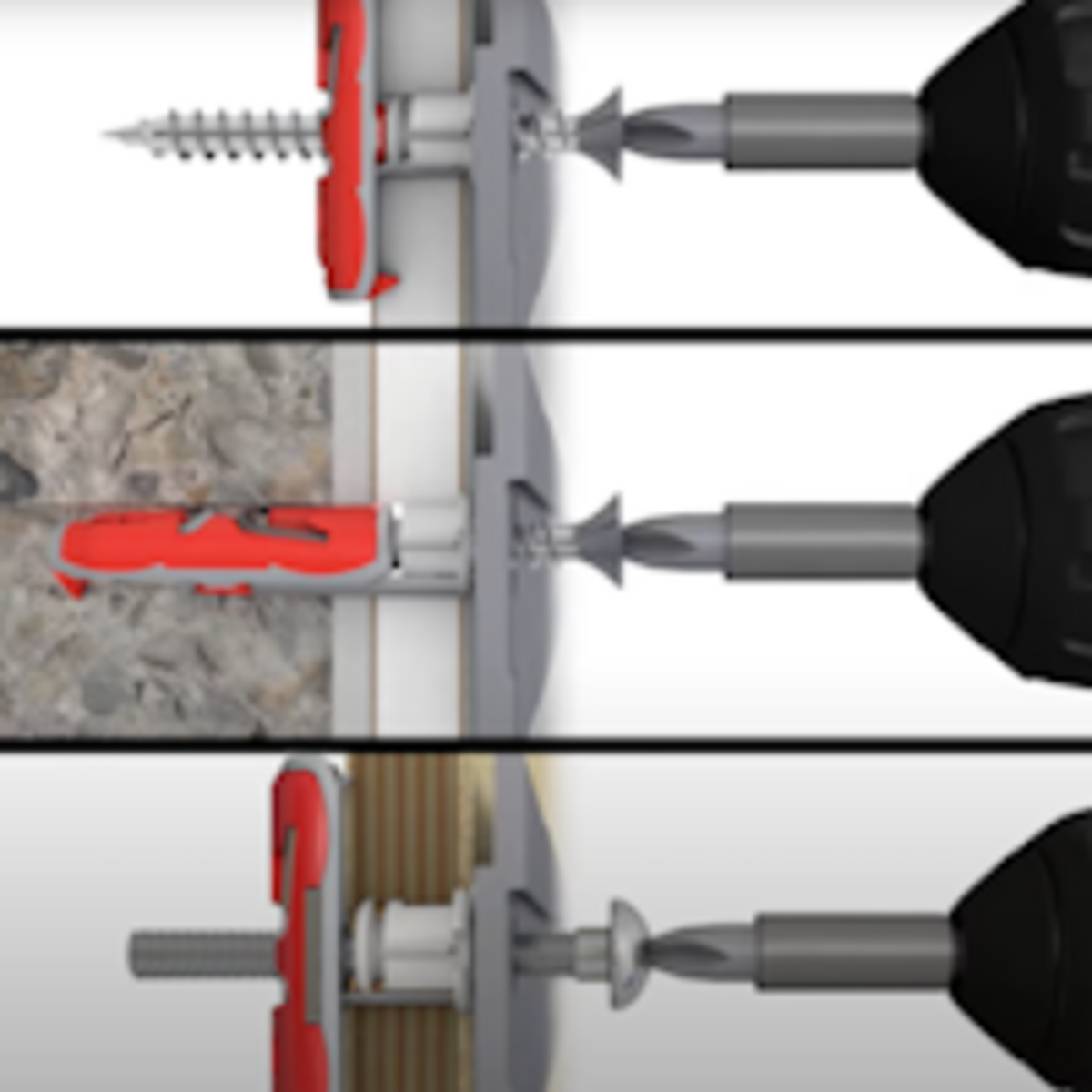 Tassello Fischer Duotec per scale esterne