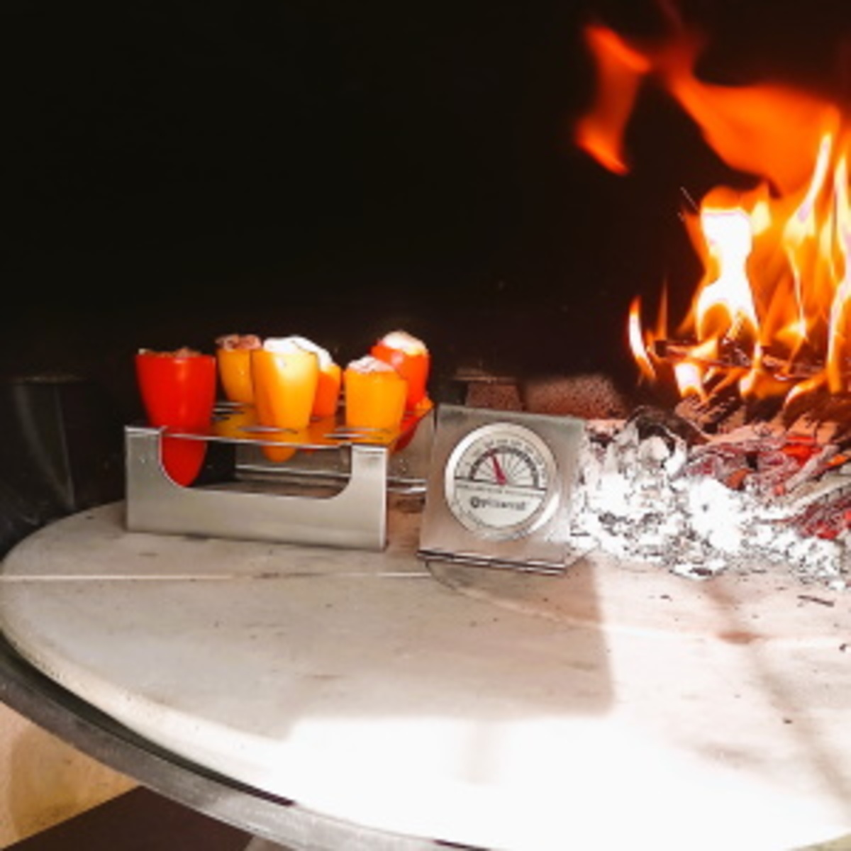 Rezept gefüllte Mini-Paprikas im Morso Forno