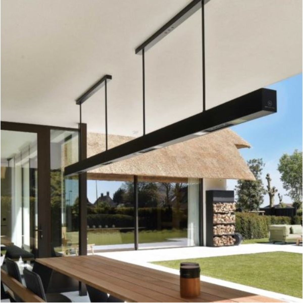 Imagine a Heatsail BEEM electric patio heater in your place Imagine a Heatsail BEEM electric patio heater in your place