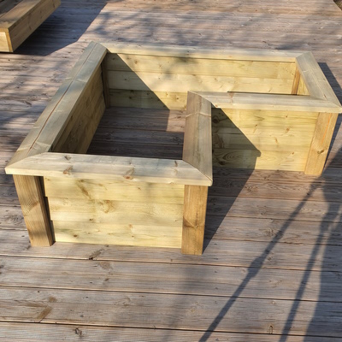 Hochbeet Holz Bausatz
