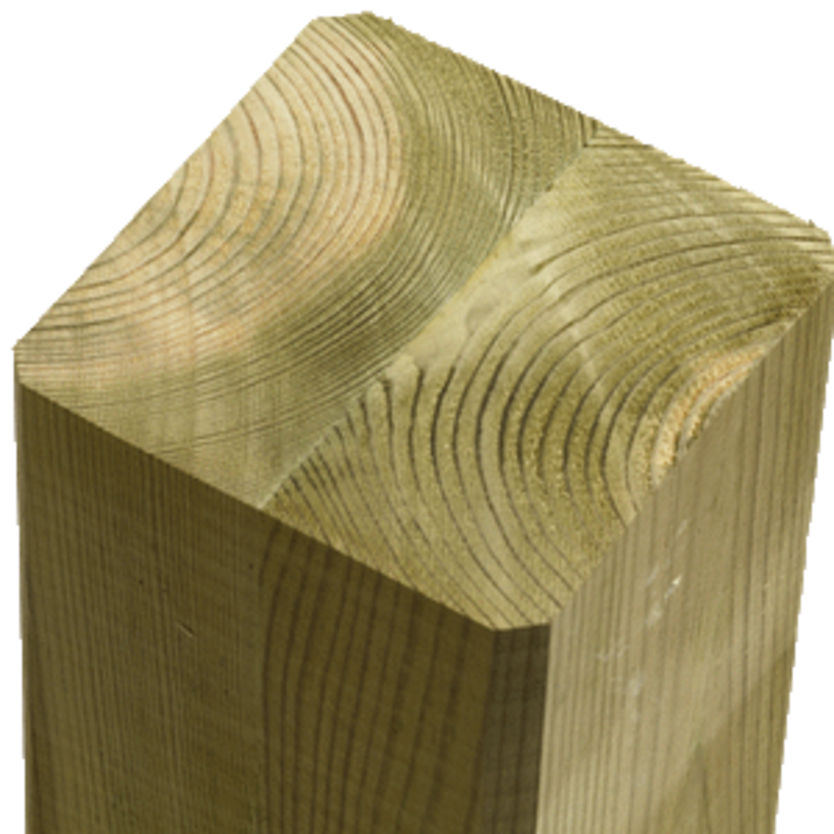 Laminated wood posts