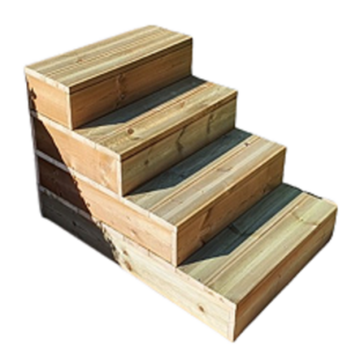 modular garden steps - deck stair