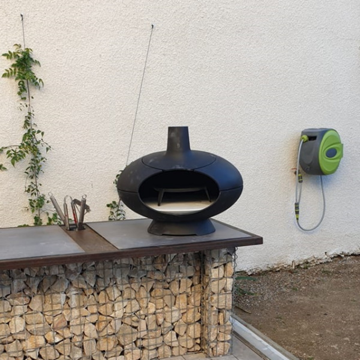 Morso Forno Outdoor wood fired pizza oven (Merci Patricia!)