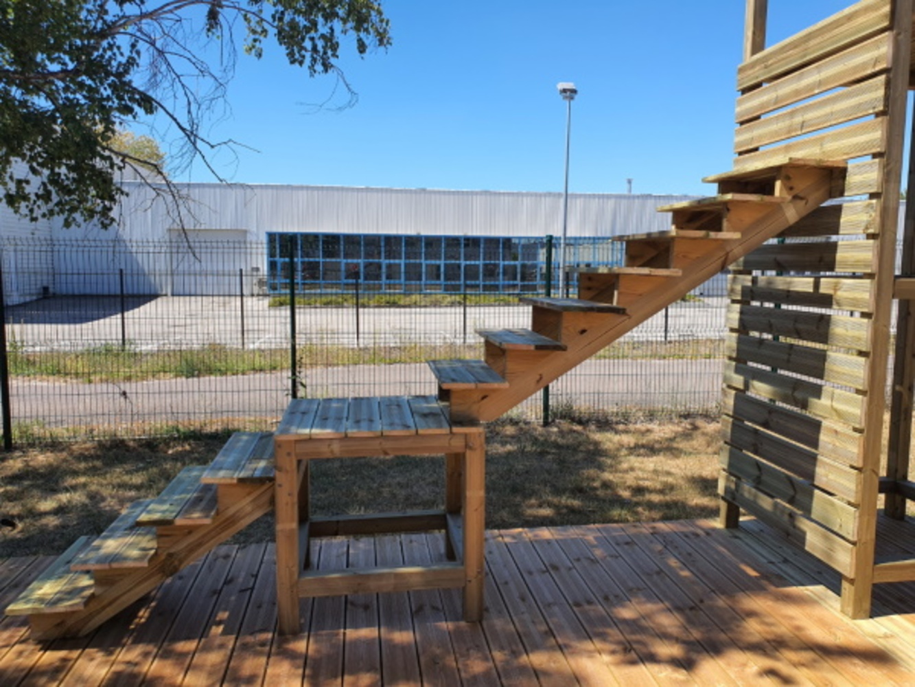 Bordestrap hout type AC 12 treden Bordestrap hout type AC 12 treden