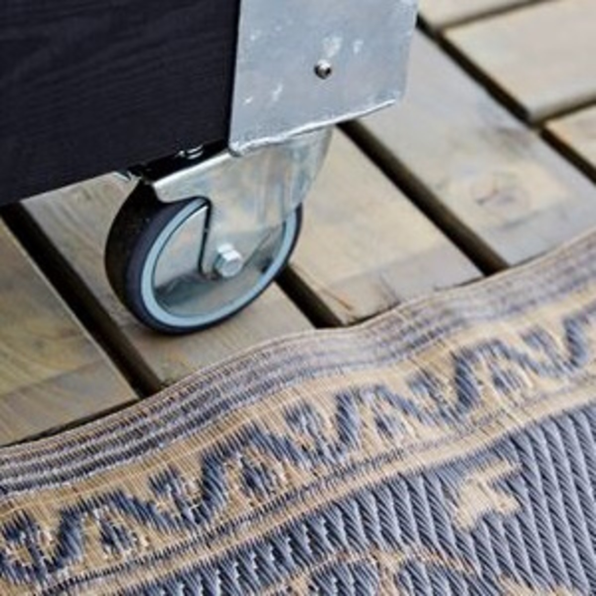 Our planters have sturdy caster wheels Our planters have sturdy caster wheels