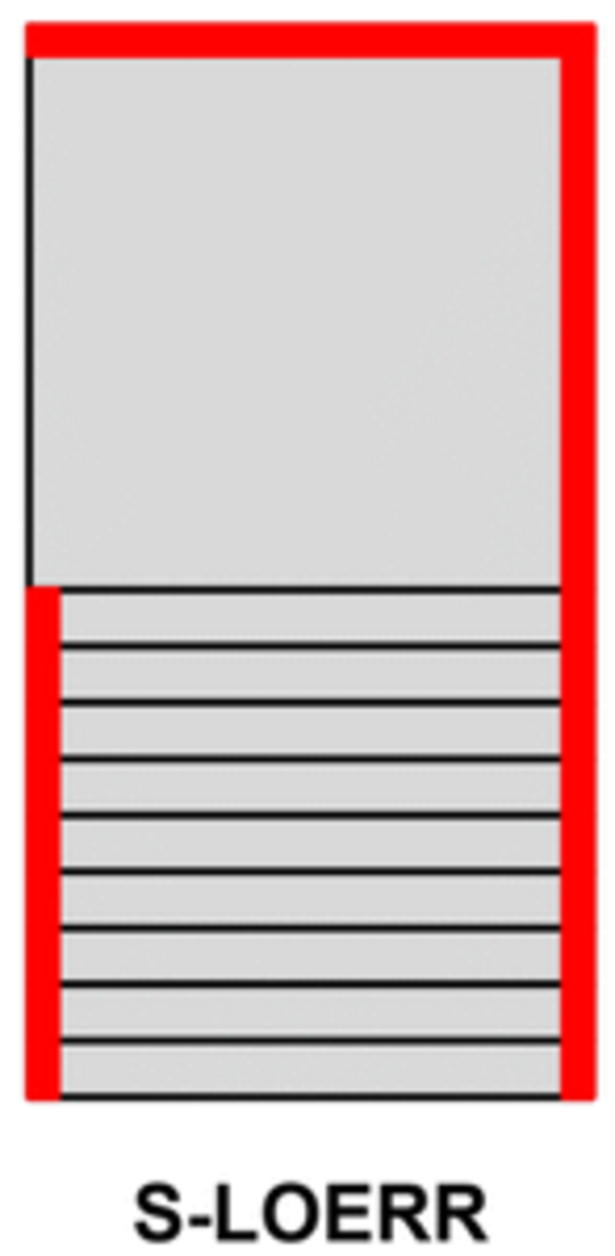 Escalier bois avec palier : rambarde à droite et à gauche et garde corps du palier à droite et face. Ouverture palier à gauche