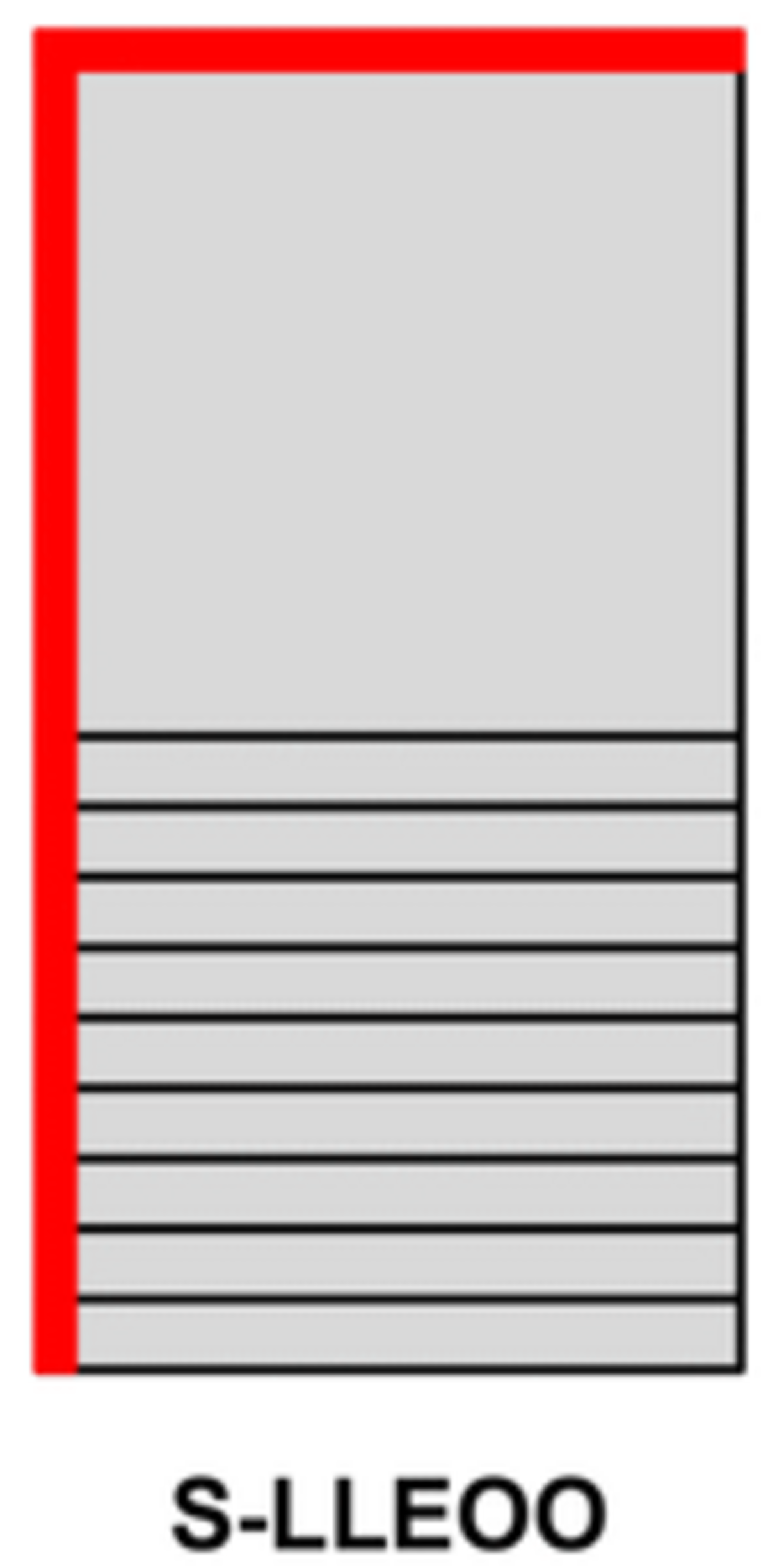 Escalier bois avec palier : rambarde à gauche et garde corps du palier à gauche et face. Ouverture escalier et palier à droite