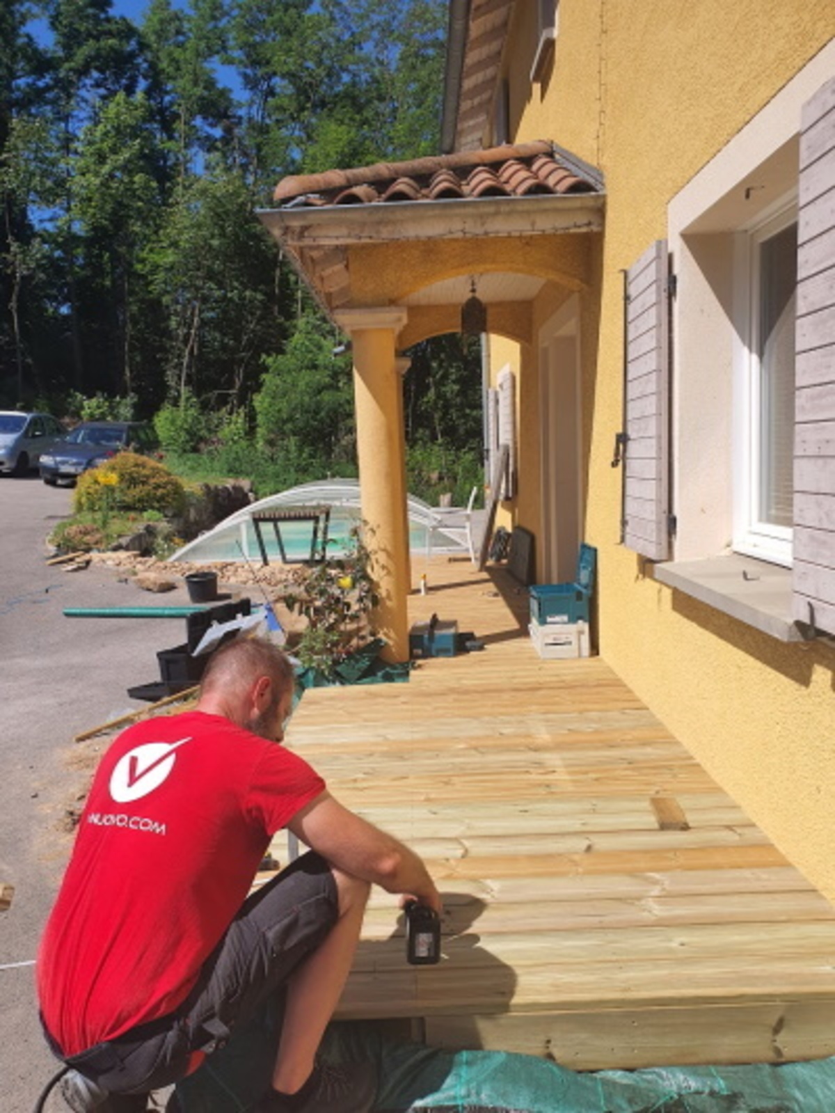 Fabriquer sa propre terrasse en bois avec Vinuovo