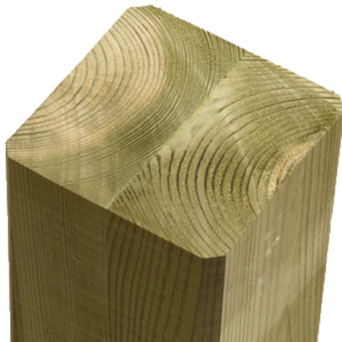 Gelamineerde houten paal