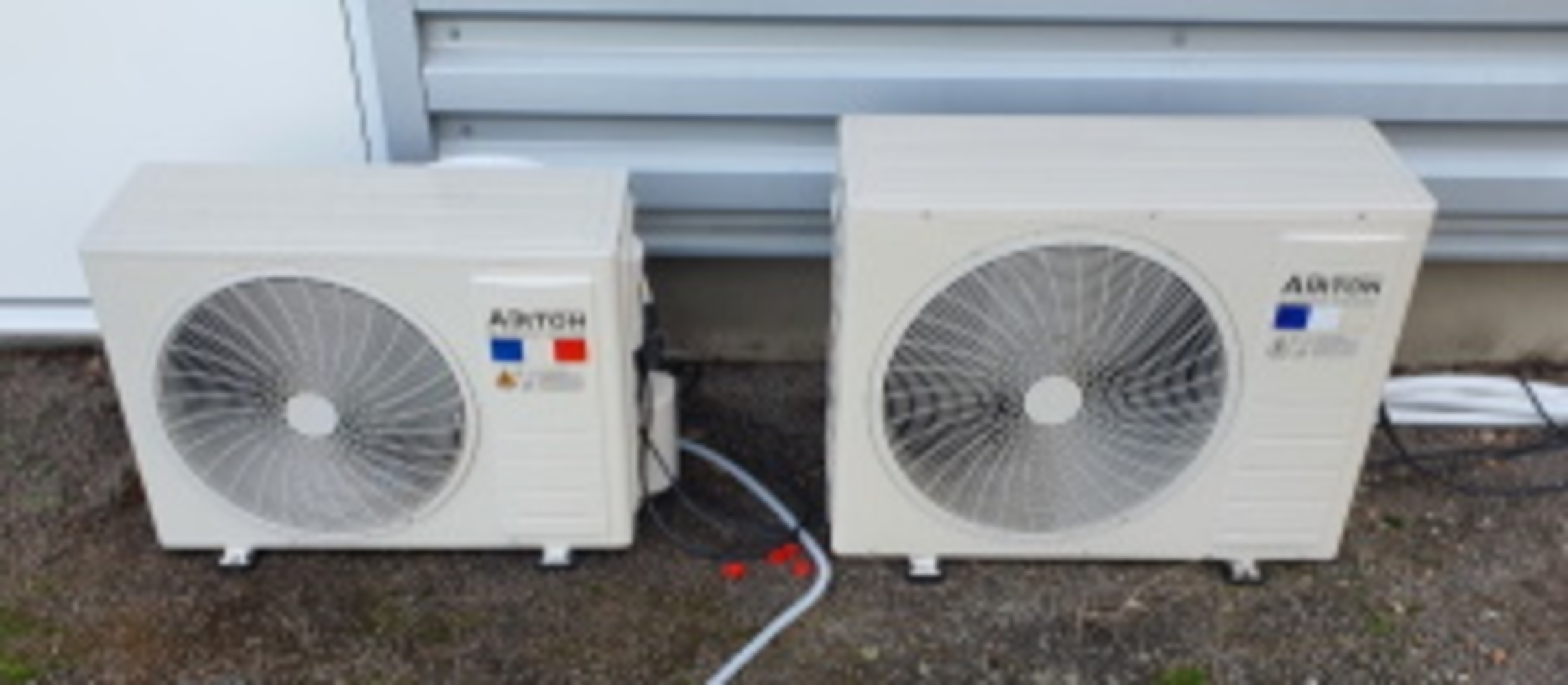 Lelijke airco buitenunit