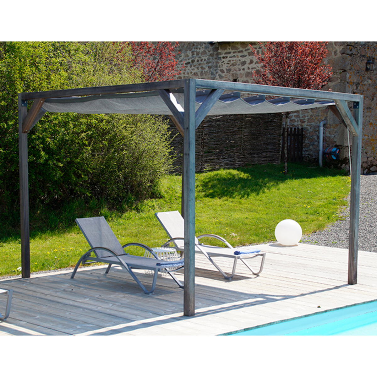 Houten pergola