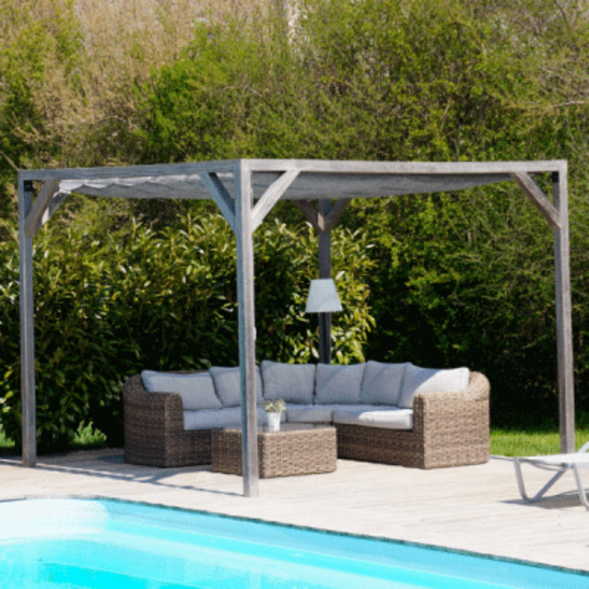 Wooden pergola Wooden pergola