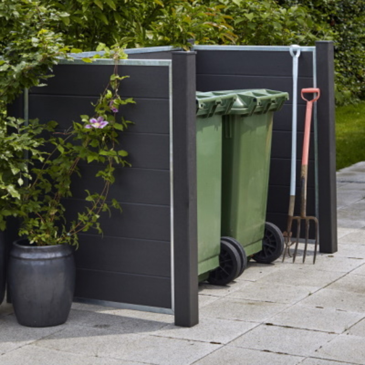 Wheelie bin storage